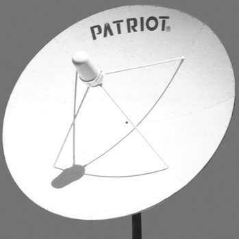 Broadcast 3.8 meter antenna
